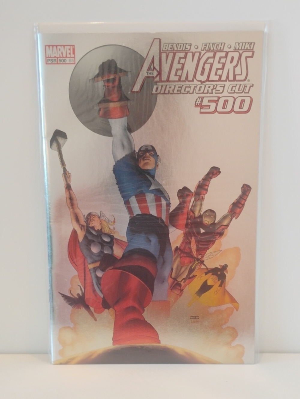 Avenger #500 Director's Cut Silver Foil Cover